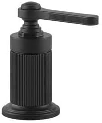 Gessi Venti20 monoknop wastafelmengkraan, voor aparte uitloop, zonder afloop, tafelmontage, 65100299, Kleur: zwart